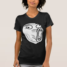 LOL Lachen-heraus lautes Raserei-Gesicht Meme Shirts