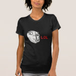 LOL Raserei-Gesicht T-shirt