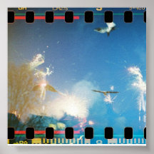 Lomo neue Jahr-Tag Posterdruck