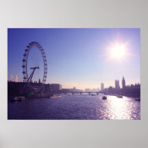 London-Auge Plakat