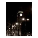 London bis zum Nacht Postkarten