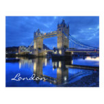 London-Brücken-Postkarte