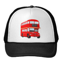 London-Bus Baseballkappen