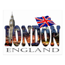 London England Postkarte
