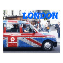 London-Fahrerhaus Postkarte