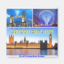 LONDON-Magnet Kühlschrankmagnete