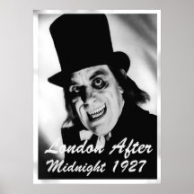 London nach Mitternacht Plakatdrucke