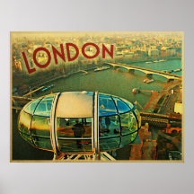 London-Panorama Plakat