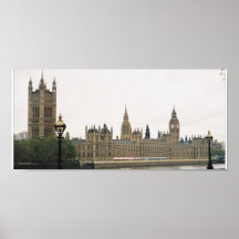 London-Parlament Poster