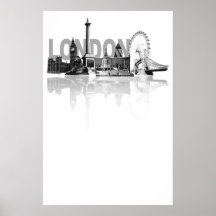 London-Skyline Posterdrucke