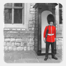 London-Soldat-Paradeaufkleber