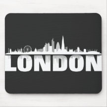 London Stadt Skyline - Geschenkideen Mousepads