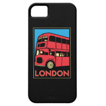 London Westminster Art-Deco Retro Etui Fürs iPhone 5