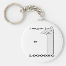 Longcat ist lang schlüsselbänder