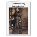 Looking Fabulous Humorous Birthday karten
