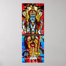 Lord Vishnu Poster/Druck