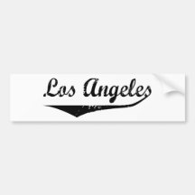 Los Angeles Autoaufkleber