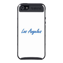 Los Angeles Blue and Gray iPhone 5 Cases