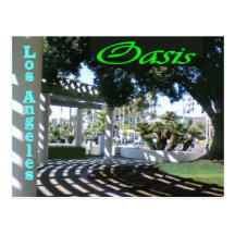 Los Angeles - Oase Postkarte