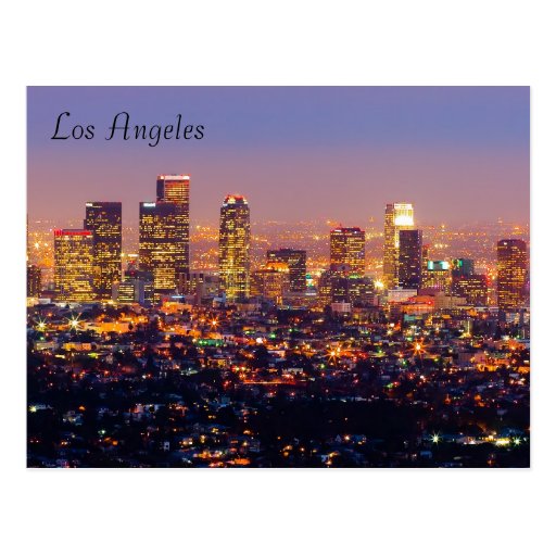 Los Angeles-Postkarte | Zazzle