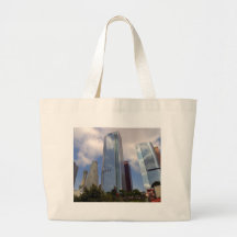 Los Angeles-Skyline Leinentaschen