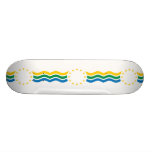 Los Rios (Chile), Chileflagge Personalisierte Skatedecks