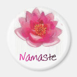 Lotos-Blume "Namaste" Yoga-Geschenke Kühlschrankmagnete