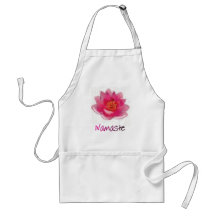 Lotos-Blume "Namaste" Yoga-Geschenke Schürze