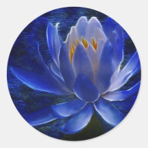 Lotos-Blume und seine Bedeutung Sticker