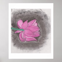 Lotoskunst Posterdrucke