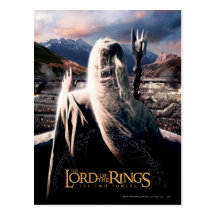 LOTR: Film-Plakat TT Saruman Postkarten