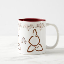 Lotus-Hennastrauch-Buddha-Schale Kaffeetasse