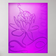Lotus Plakate