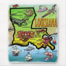 Louisiana Mauspads