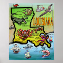 Louisiana-Plakat