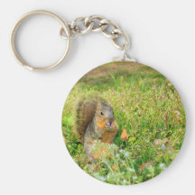 Louisiana Squirrel Keychains
