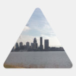 Louisville Skyline Triangle Stickers