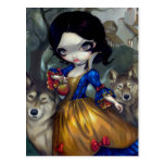"Loup-Garou: Blanche Neige" Postkarte