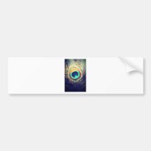 Love2Snap Pfau-Feder Auto Sticker