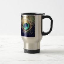 Love2Snap Pfau-Feder Kaffee Tassen