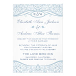 Love Birds Vine Pattern Wedding Invitation einladungen