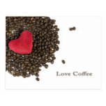 Love Coffee postkarten
