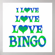 Love Love Bingo Poster