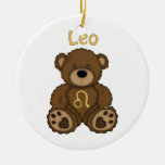 LÖWE-Astrologie-Tierkreisteddy-Bärn-T-Shirts und G Ornament