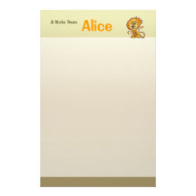 Löwe-Briefpapier Druckpapier