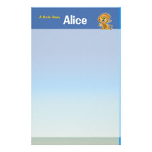 Löwe-Briefpapier Personalisierte Büropapiere