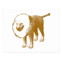 Löwe lion postkarten