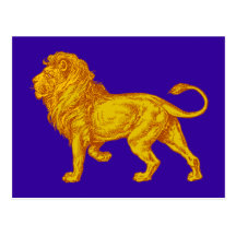 Löwe lion postkarten