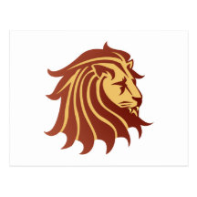 Löwe lion postkarten