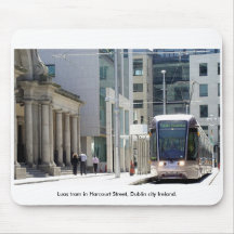 Luas Tram, Harcourt St., Dublin-Stadt Irland Mousepads
